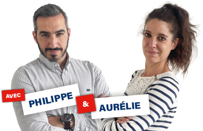 Avec Philippe & Aurélie
